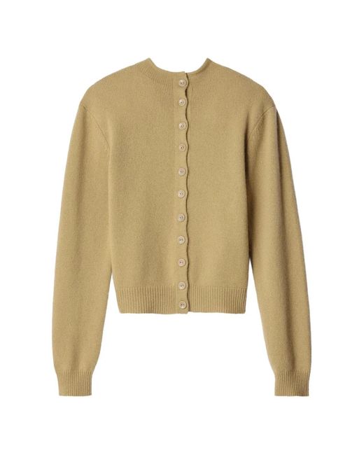 Lemaire Natural Reversible Buttoned Sweater