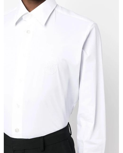 Billionaire White Cut Shirt for men