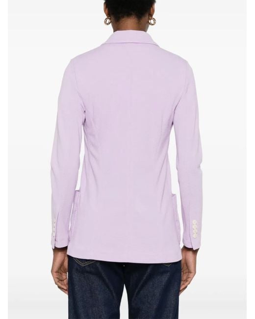 Circolo 1901 Pink Double-Breasted Blazer
