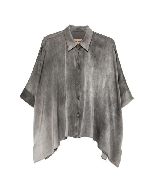 Uma Wang Gray Toto Buttoned Shirt