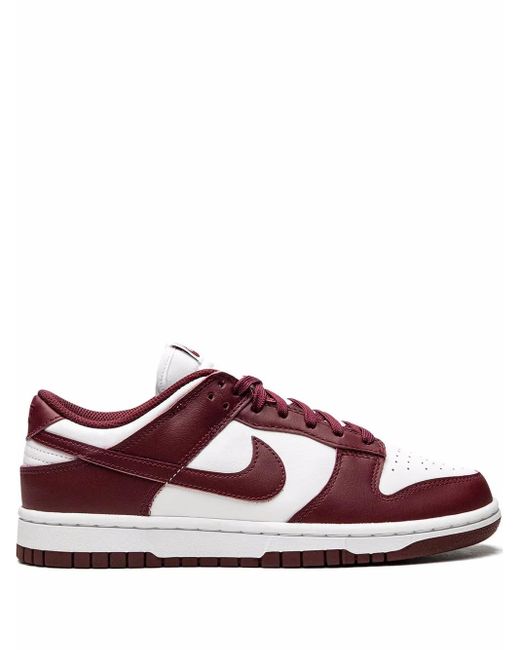Nike Red Dunk Low "Dark Beetroot" Sneakers