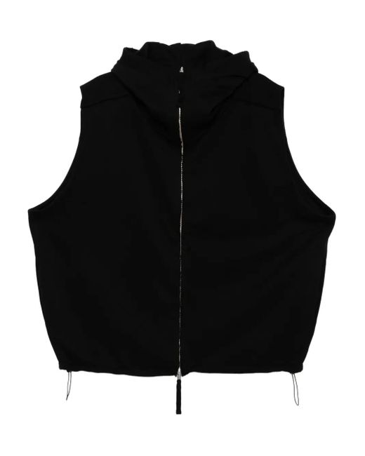 ジャケット・アウター thom/krom Cotton Jersey Cutoff Jacket Thom Krom Cotton Sleeveless Jacket in Black for Men | Lyst
