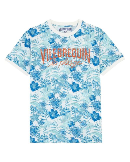 メンズ Vilebrequin グラフィック Tシャツ Blue