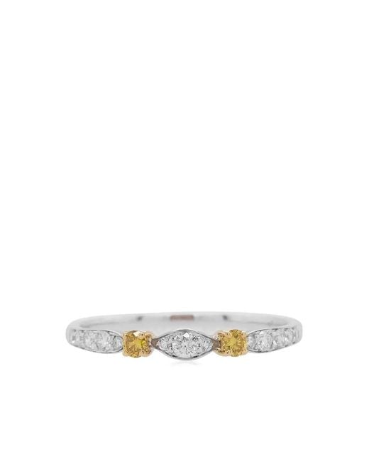 HYT Jewelry White 18Ky Diamond Band Ring