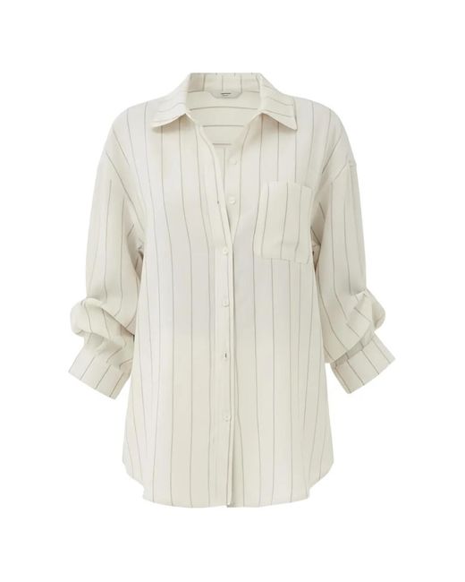 ELEH White Striped Pocket Shirt