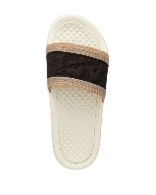 Athletic Propulsion Labs Brown Big Logo Techloom Slides