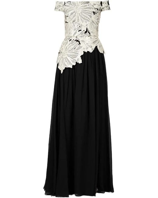 Elie Saab Black Kleid mit Pailletten