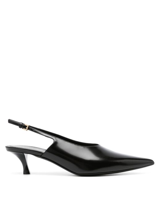55mm leather pumps di Givenchy in Black