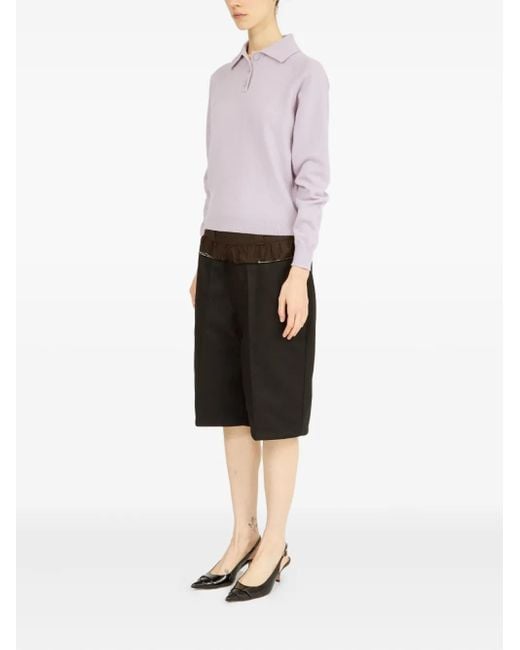 Maison Margiela Pink Polo Shirt