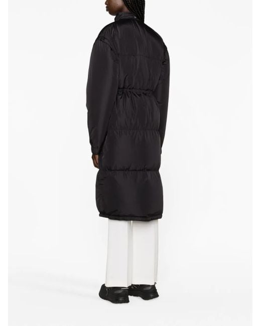 Prada Black Re-nylon Down Coat