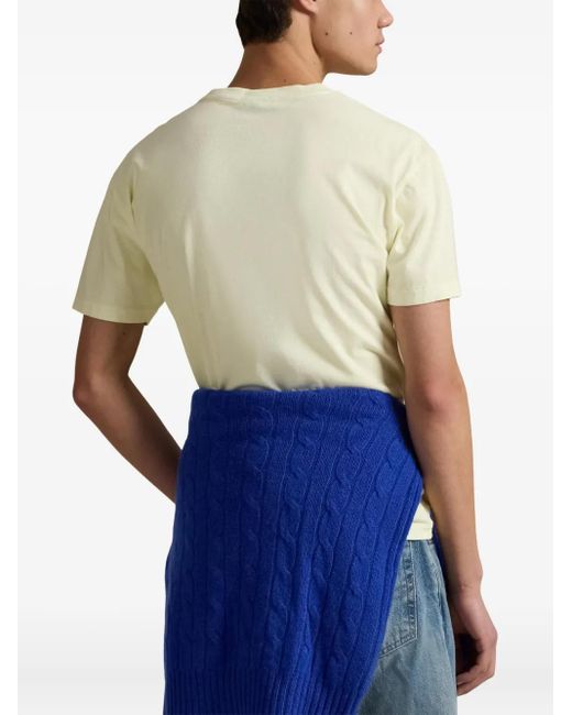 Polo Ralph Lauren Yellow Cotton T-Shirt for men