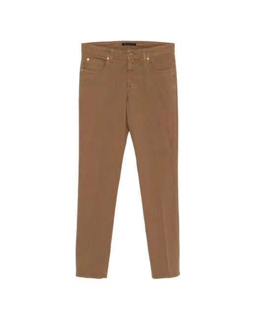 Briglia 1949 Natural Five-Pockets Trousers for men