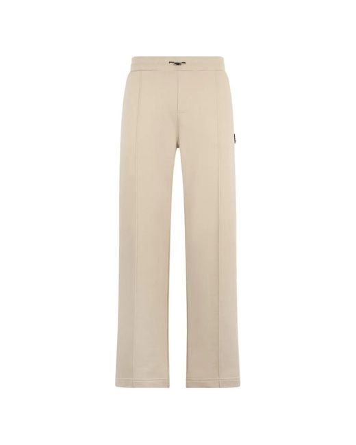 Billionaire Natural Logo-Patch Track Pants for men
