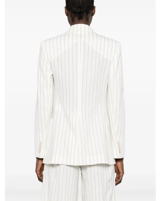 ジャケット Max Mara 'Jadi' blazer Max Mara Jadi Blazer in White | Lyst