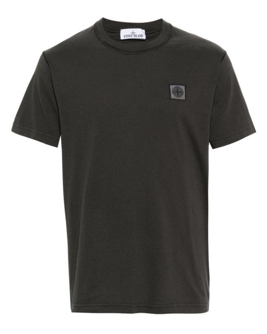 Stone Island Black T-shirt Clothing for men