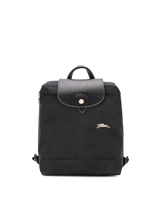 Sac longchamp pliage club noir sale
