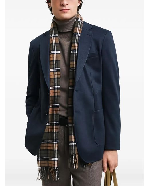 Gant Blue Patch-Pockets Blazer for men