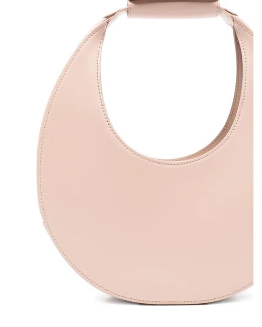 Staud Pink Top-Handle Tote Bag