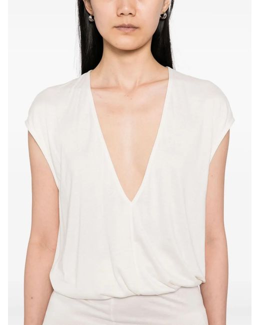 Rick Owens White Dylan Gown