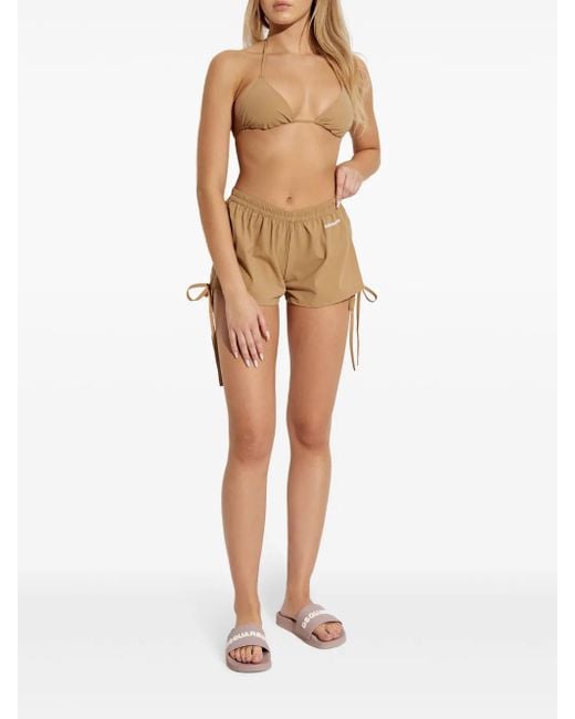 DSquared² Natural Drawstring Shorts