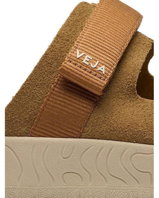 Veja Brown Arpoador Flat Sandals for men