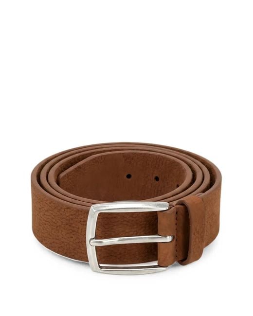 Orciani Brown Nabucco Leather Belt for men