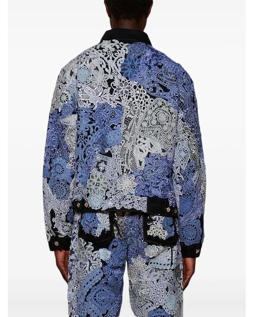 Giacca Denim Poetic Lust di Earthling VIP in Blue da Uomo