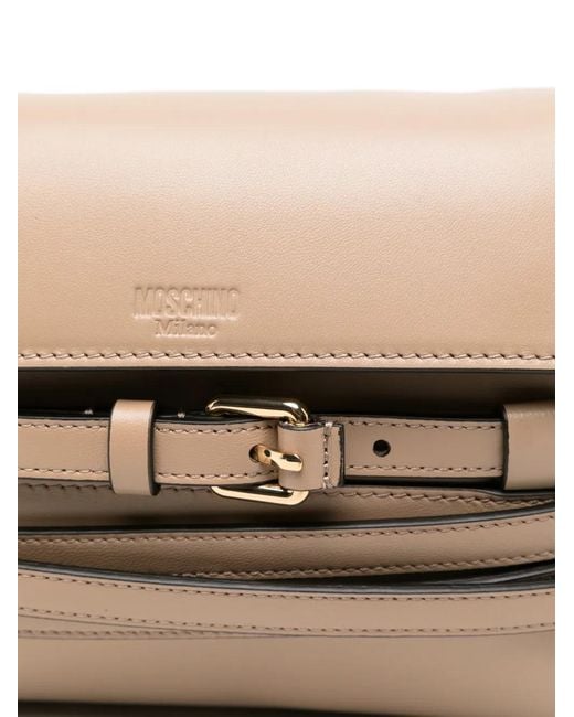 Moschino White Cross Body Bags
