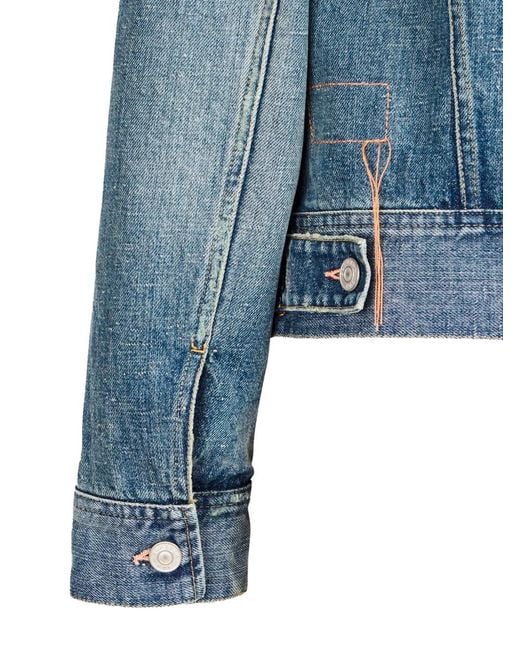 Fortela Blue Rodeoj Denim Jacket for men