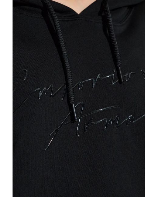 Emporio Armani Black Sweaters