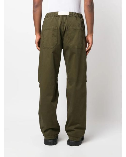 DARKPARK Green Jordan Cotton Trousers for men