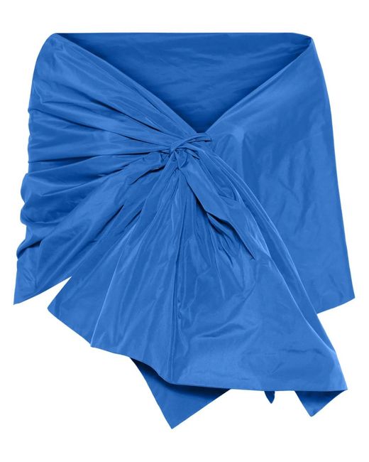 P.A.R.O.S.H. Blue Taffeta Jacket