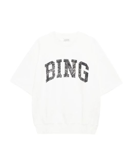 Anine Bing White Jay T-Shirt