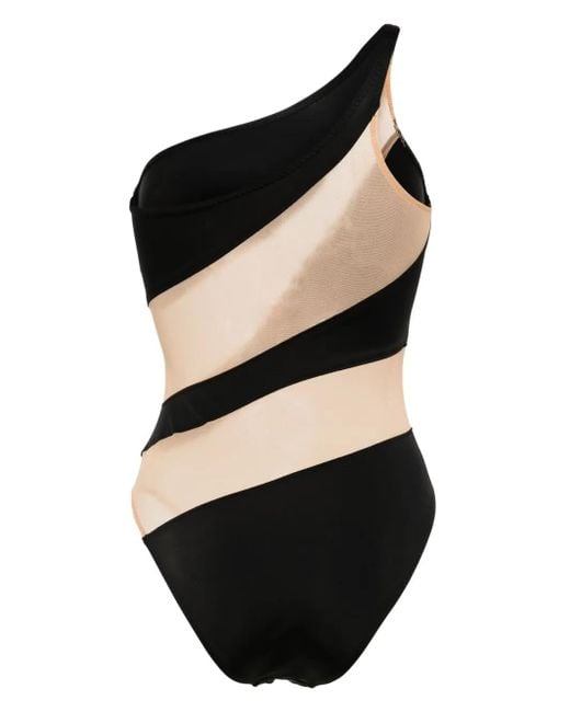 Norma Kamali Black Snake Mesh Mio