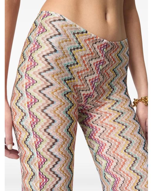 Missoni Natural Zig-Zag Trousers