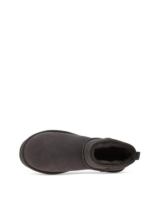 Ugg White Classic Ultra Mini Boots for men