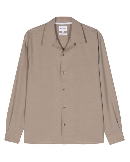 Norse Projects Natural Carsten Long-sleeve Shirt for men