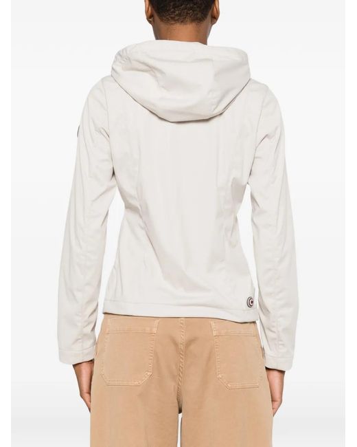 Colmar White Hooded Jacket