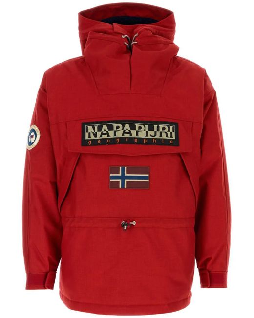 NAPAPIJRI 赤 ジャケット エクスペディション メンズ Napapijri Skidoo 1990 ジャケット レッド | Lyst