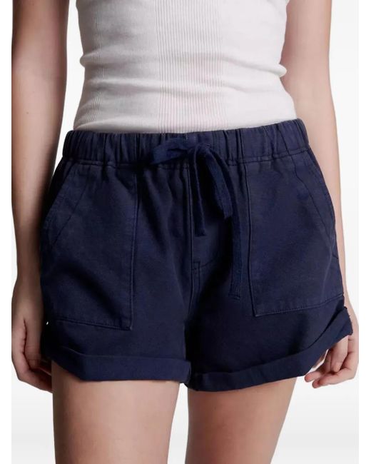 Pantalones Cortos Bandit Con Cordones One Teaspoon de color Blue