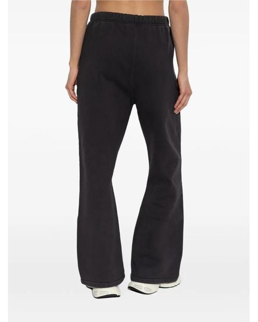 Fear Of God Black Essentials Logo-Embroidered Track Pants