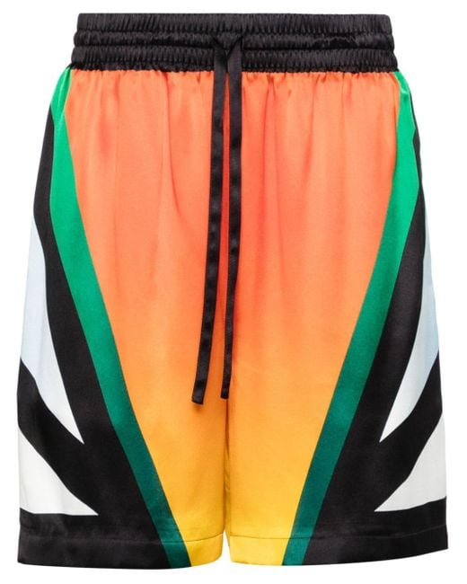 Casablancabrand Bermuda Shorts in het Orange