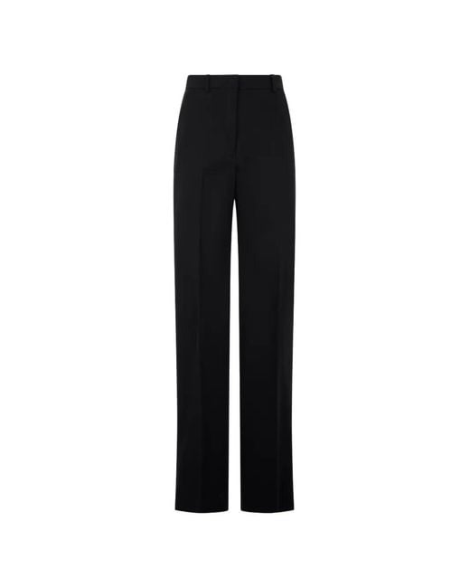 Max Mara Black Vanesio Straight-Leg Tailored Trousers