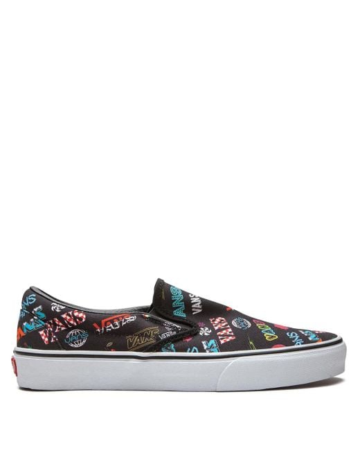 Baskets À Logo Imprimé Vans en coloris Black