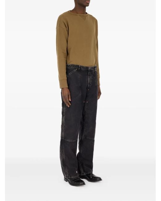 Maison Margiela Broek Met Vervaagd Effect in het Black voor heren