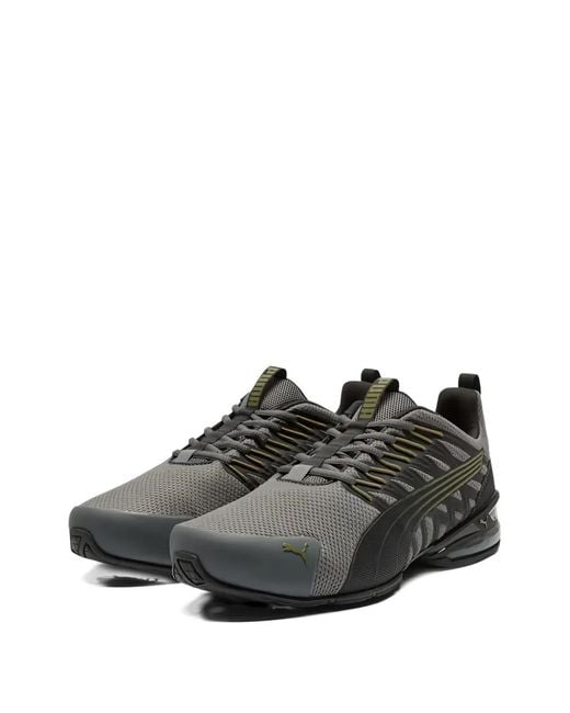 PUMA Black Voltaic Evo Wide Sneakers for men