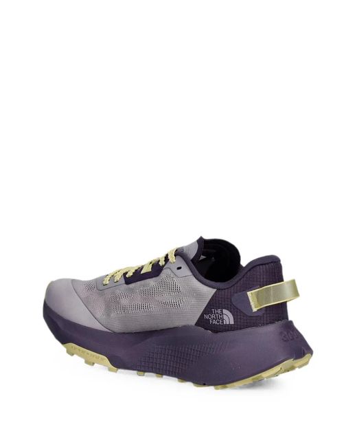 The North Face White Logo-Print Panelled Sneakers