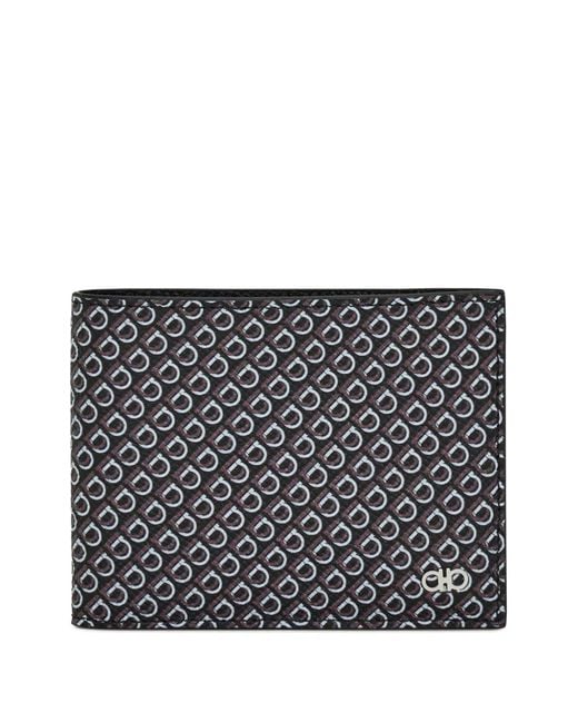 Ferragamo Herren Gancio Portemonnaie in schwarz