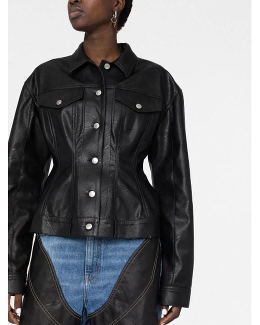 Stella McCartney Button-Up Jack in het Black