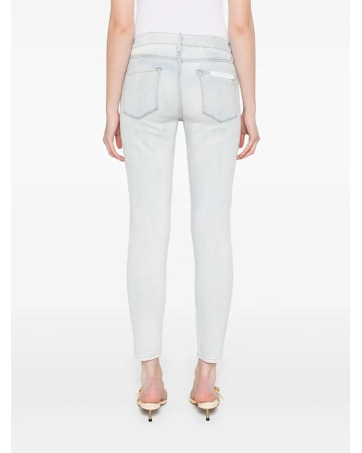 FRAME White Le Skinny De Jeanne Jeans
